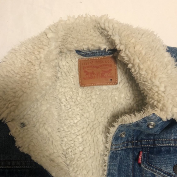 Levi Jean jacket with Sherpa lining - Picture 2 of 4